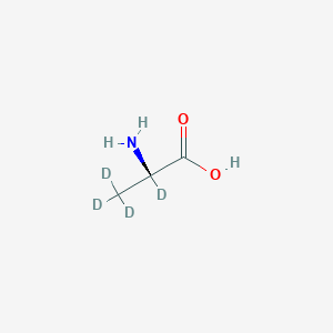 molecular formula C3H7NO2 B136944 L-丙氨酸-d4 CAS No. 18806-29-6