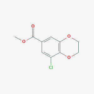 Methyl 8-Chloro-2,3-dihydrobenzo[b][1,4]dioxine-6-carboxylate