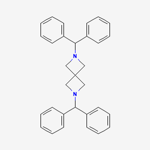 molecular formula C31H30N2 B1369442 2,6-二苯甲基-2,6-二氮杂螺[3.3]庚烷 CAS No. 913814-37-6