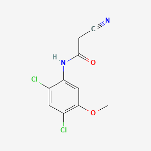 B1369445 2-Cyano-N-(2,4-dichloro-5-methoxyphenyl)acetamide CAS No. 846023-24-3