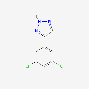 4-(3,5-Dichlorophenyl)-1h-1,2,3-triazole