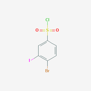 4-Bromo-3-iodobenzenesulfonyl chloride