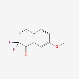 2,2-Difluoro-7-methoxy-3,4-dihydronaphthalen-1(2H)-one