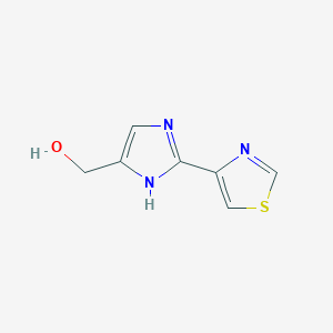 2-(4-Thiazolyl)imidazole-5-methanol