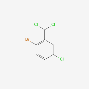 1-Bromo-4-chloro-2-(dichloromethyl)benzene