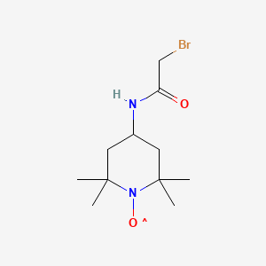molecular formula C11H20BrN2O2 B1369464 4-(2-Bromoacetamido)-TEMPO 