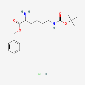 molecular formula C18H29ClN2O4 B13694692 H-Lys(Boc)-OBzl HCl 