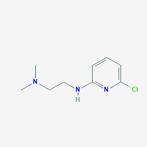 molecular formula C9H14ClN3 B1369474 N1-(6-Chloropyridin-2-yl)-N2,N2-dimethylethane-1,2-diamine CAS No. 3298-28-0