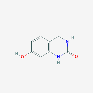 7-Hydroxy-3,4-dihydroquinazolin-2(1H)-one