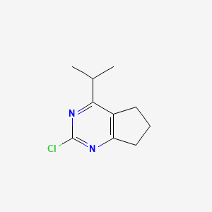 2-Chloro-4-isopropyl-6,7-dihydro-5H-cyclopenta[d]pyrimidine