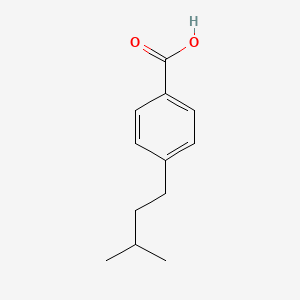 molecular formula C12H16O2 B1369477 4-Isopentylbenzoic acid 