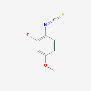 molecular formula C8H6FNOS B13694824 2-Fluoro-4-methoxyphenyl Isothiocyanate 