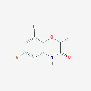 6-Bromo-8-fluoro-2-methyl-2H-benzo[b][1,4]oxazin-3(4H)-one