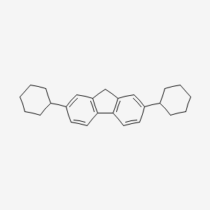 2,7-dicyclohexyl-9H-fluorene