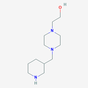 2-[4-(3-Piperidylmethyl)-1-piperazinyl]ethanol