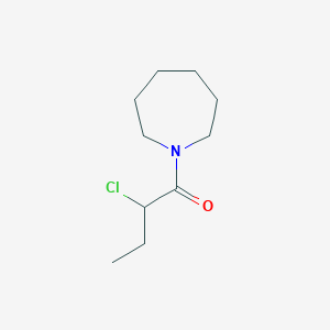 molecular formula C10H18ClNO B1369497 1-(Azepan-1-yl)-2-chlorobutan-1-one 