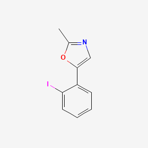 5-(2-Iodophenyl)-2-methyloxazole