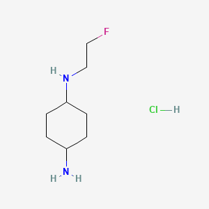 cis-N1-(2-Fluoroethyl)-1,4-cyclohexanediamine Hydrochloride