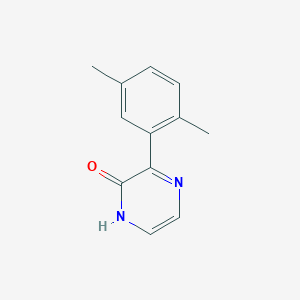 3-(2,5-Dimethylphenyl)pyrazin-2(1H)-one