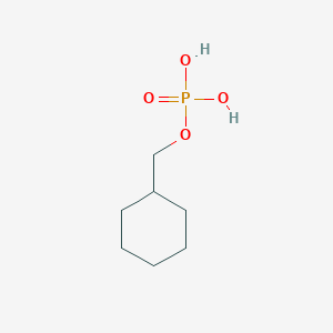 molecular formula C7H15O4P B13695042 Cyclohexylmethyl dihydrogen phosphate 