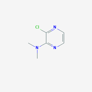 molecular formula C6H8ClN3 B1369507 3-Chloro-N,N-diméthylpyrazine-2-amine CAS No. 54126-45-3