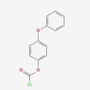 molecular formula C13H9ClO3 B13695148 4-Phenoxyphenyl chloroformate 