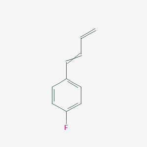 molecular formula C10H9F B13695209 1-[(1E)-1,3-Butadien-1-Yl]-4-Fluorobenzene 