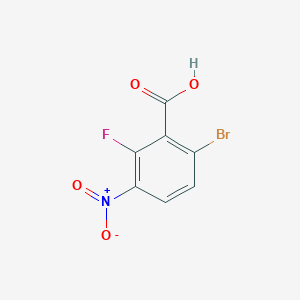 6-Bromo-2-fluoro-3-nitrobenzoic acid