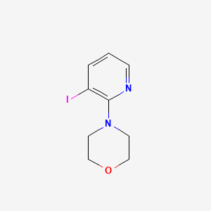 molecular formula C9H11IN2O B1369526 4-(3-Iodopyridin-2-yl)morpholine CAS No. 470463-40-2