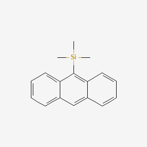 molecular formula C17H18Si B13695271 9-Trimethylsilylanthracene 