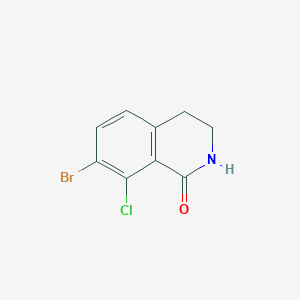 7-bromo-8-chloro-3,4-dihydroisoquinolin-1(2H)-one