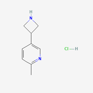 5-(3-Azetidinyl)-2-methylpyridine Hydrochloride