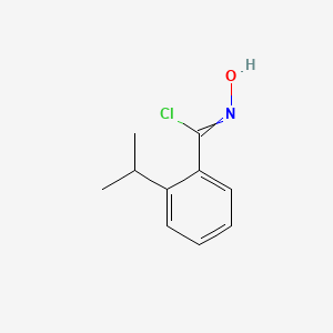 N-Hydroxy-2-isopropylbenzimidoyl Chloride