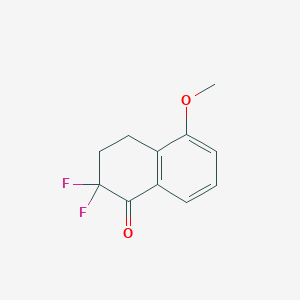 2,2-Difluoro-5-methoxytetralin-1-one