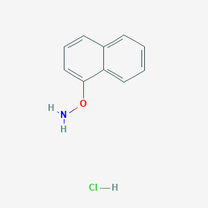 molecular formula C10H10ClNO B13695376 O-(1-Naphthyl)hydroxylamine Hydrochloride 