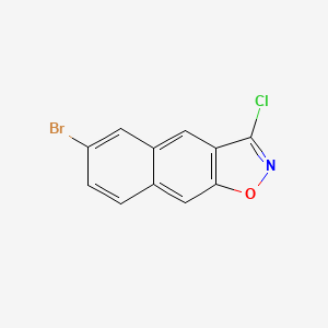 6-Bromo-3-chloronaphtho[2,3-d]isoxazole