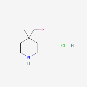 4-(Fluoromethyl)-4-methylpiperidine Hydrochloride