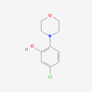 5-Chloro-2-morpholinophenol