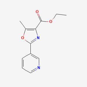 Ethyl 5-Methyl-2-(3-pyridyl)oxazole-4-carboxylate