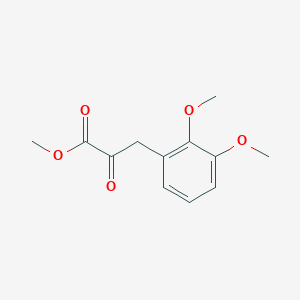 Methyl 3-(2,3-dimethoxyphenyl)-2-oxopropanoate