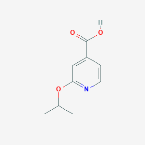 molecular formula C9H11NO3 B1369551 2-Isopropoxyisonicotinic acid CAS No. 862507-33-3
