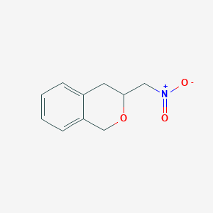 molecular formula C10H11NO3 B13695533 3-(Nitromethyl)isochroman CAS No. 256229-11-5