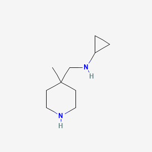 N-[(4-Methyl-4-piperidyl)methyl]cyclopropanamine