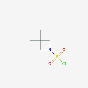 3,3-Dimethylazetidine-1-sulfonyl Chloride