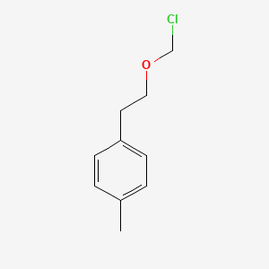 4-[2-(Chloromethoxy)ethyl]toluene