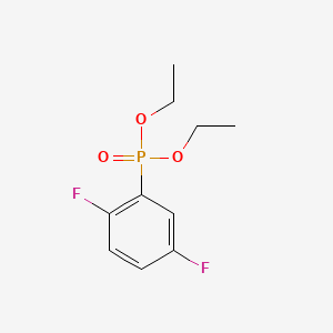 molecular formula C10H13F2O3P B13695743 Diethyl (2,5-Difluorophenyl)phosphonate 