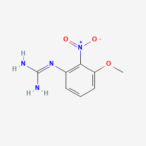 1-(3-Methoxy-2-nitrophenyl)guanidine