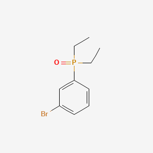 molecular formula C10H14BrOP B13695805 (3-Bromophenyl)diethylphosphine Oxide 