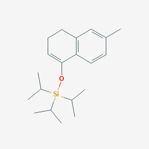 Triisopropyl[(6-methyl-3,4-dihydro-1-naphthyl)oxy]silane