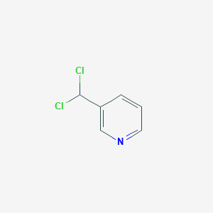 molecular formula C6H5Cl2N B13695835 3-(Dichloromethyl)pyridine 